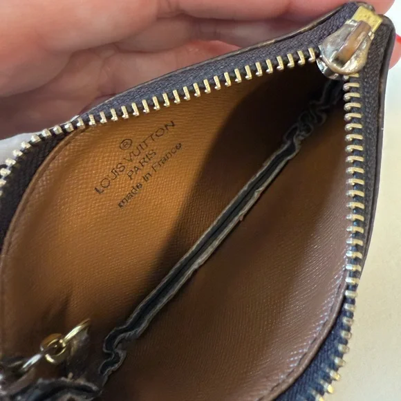 Louis Vuitton Brown Monogram Coin Pouch - Picture 2 of 9